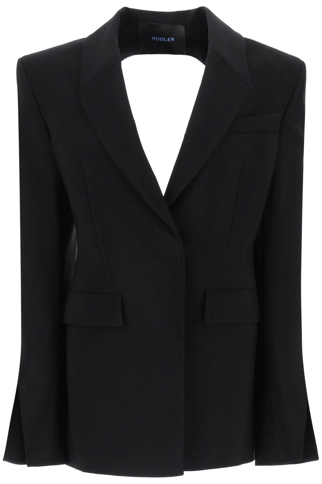 Giacca Con Maxi Cut Out Sulla Schiena - Mugler - Donna